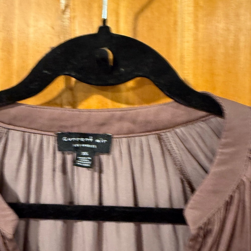Current Air Satin Top - Dusty Rose - Picture 2 of 3